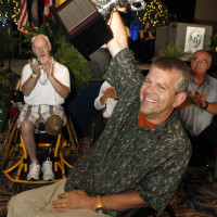 Most amazing honor to win the Spirit of the Games award, National Veterans Wheelchair Games, Tampa, Florida (2013).